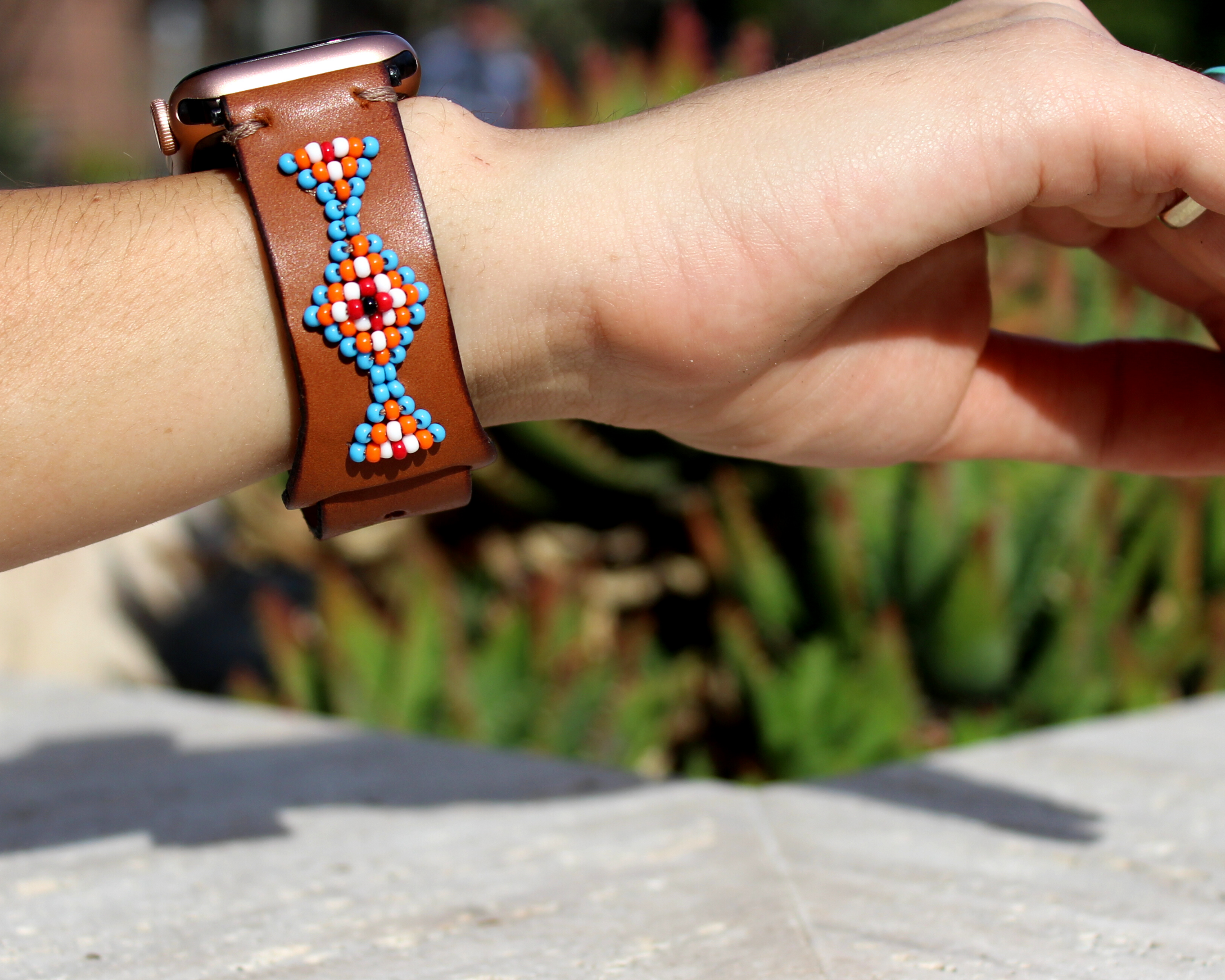 Blue Vogue Apple Watch Band