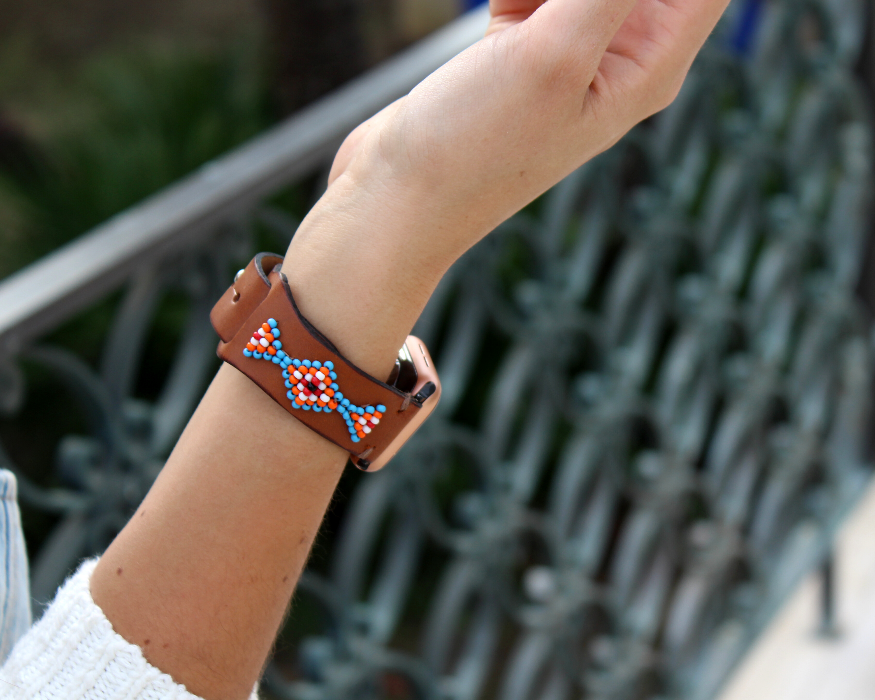 Blue Vogue Apple Watch Band