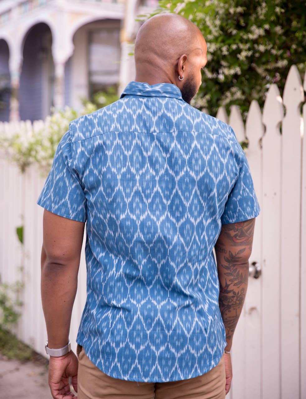 Cobalt Blue Men's Shirt