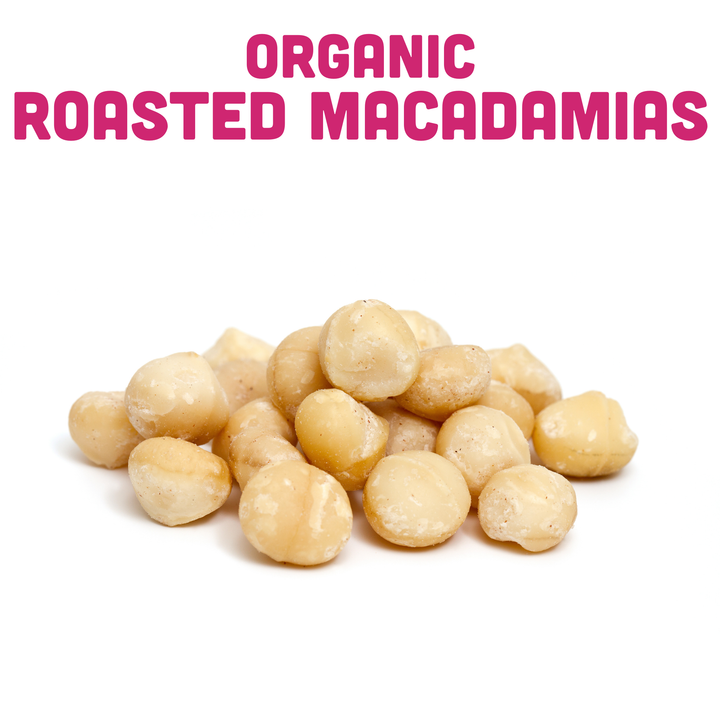 Organic Dry Roasted Macadamias