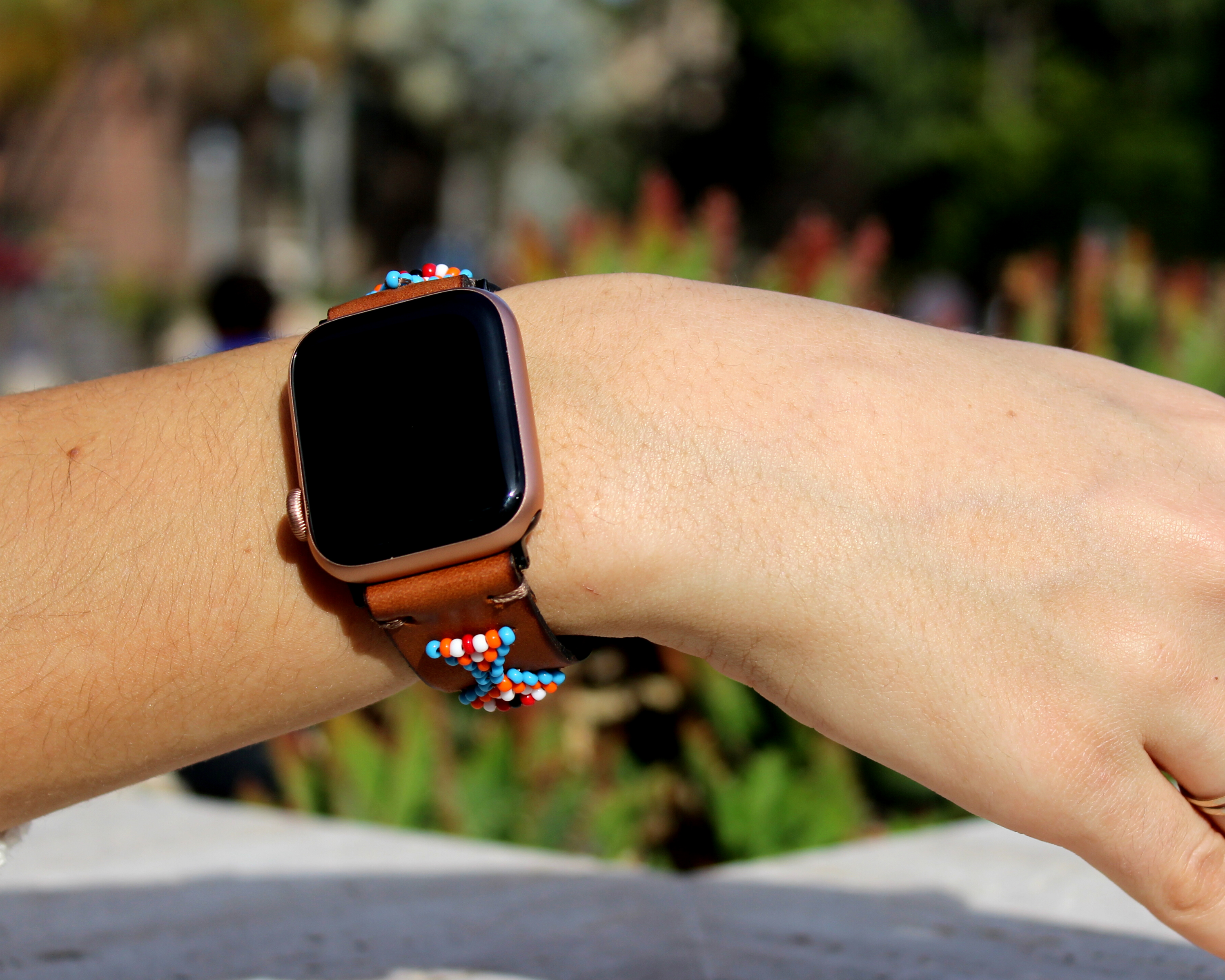 Blue Vogue Apple Watch Band