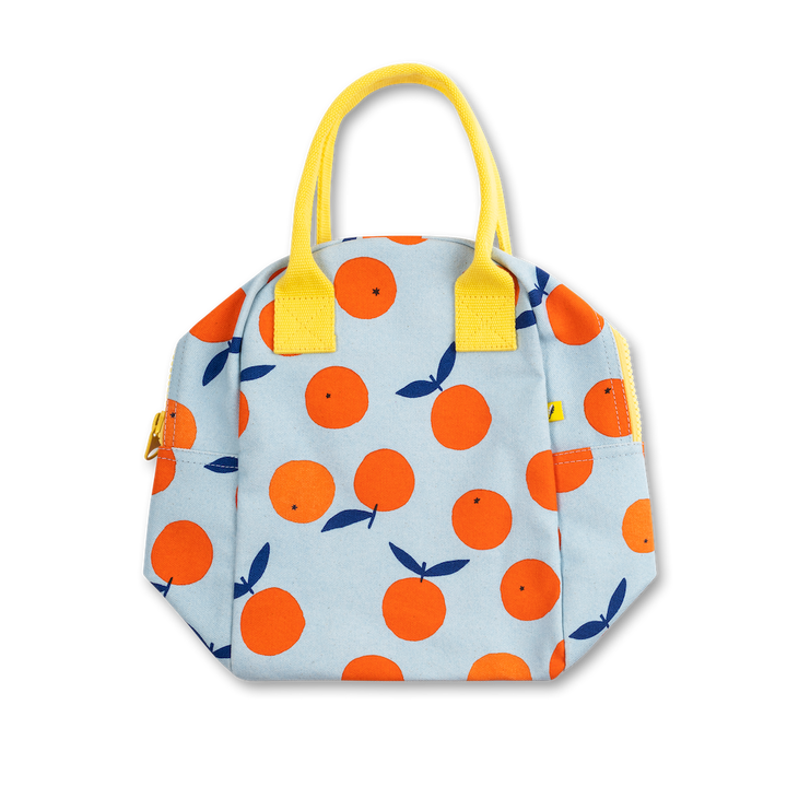 Zipper Lunch Bag - Oranges