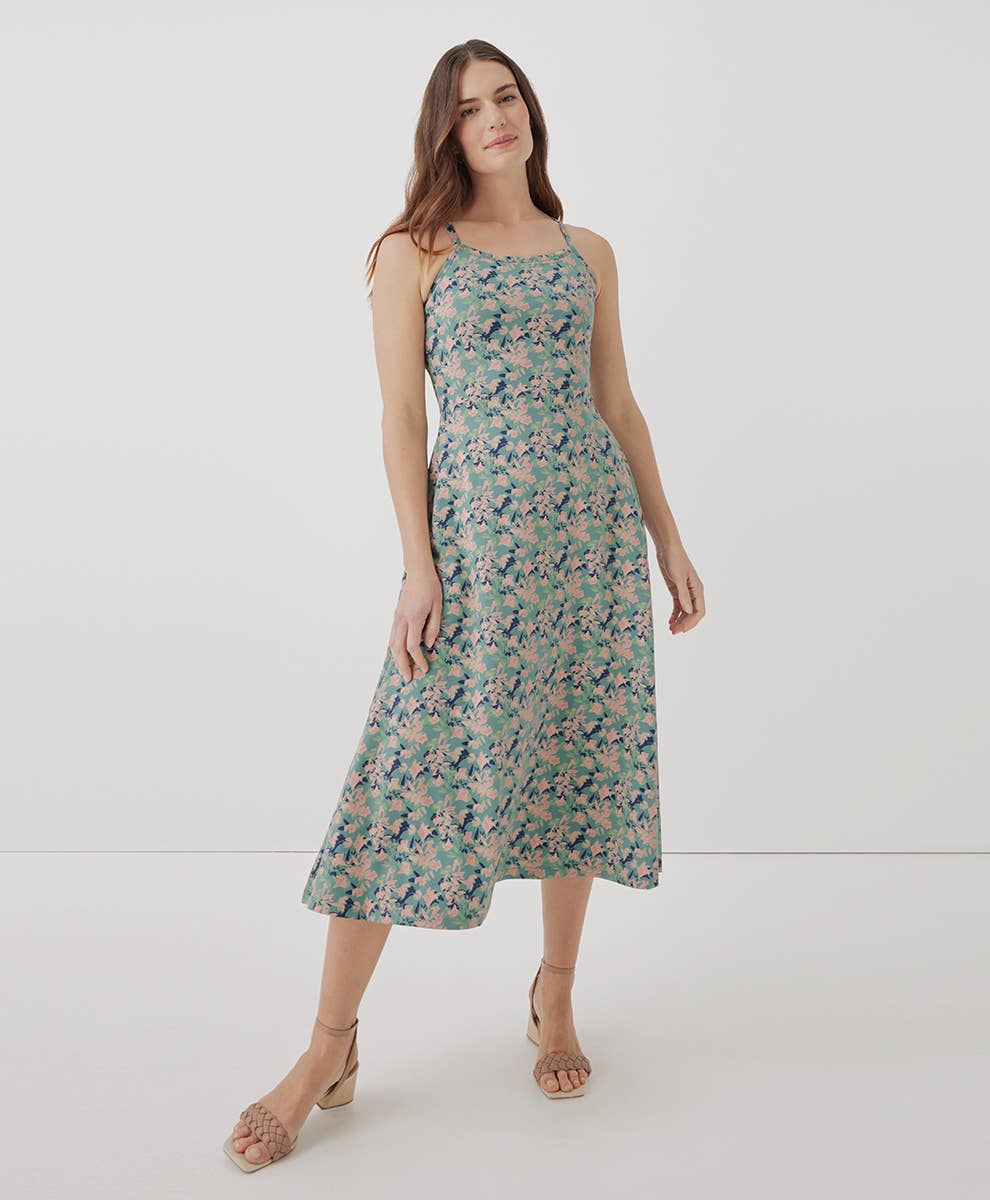 Fit & Flare Midi Dress sweet floral