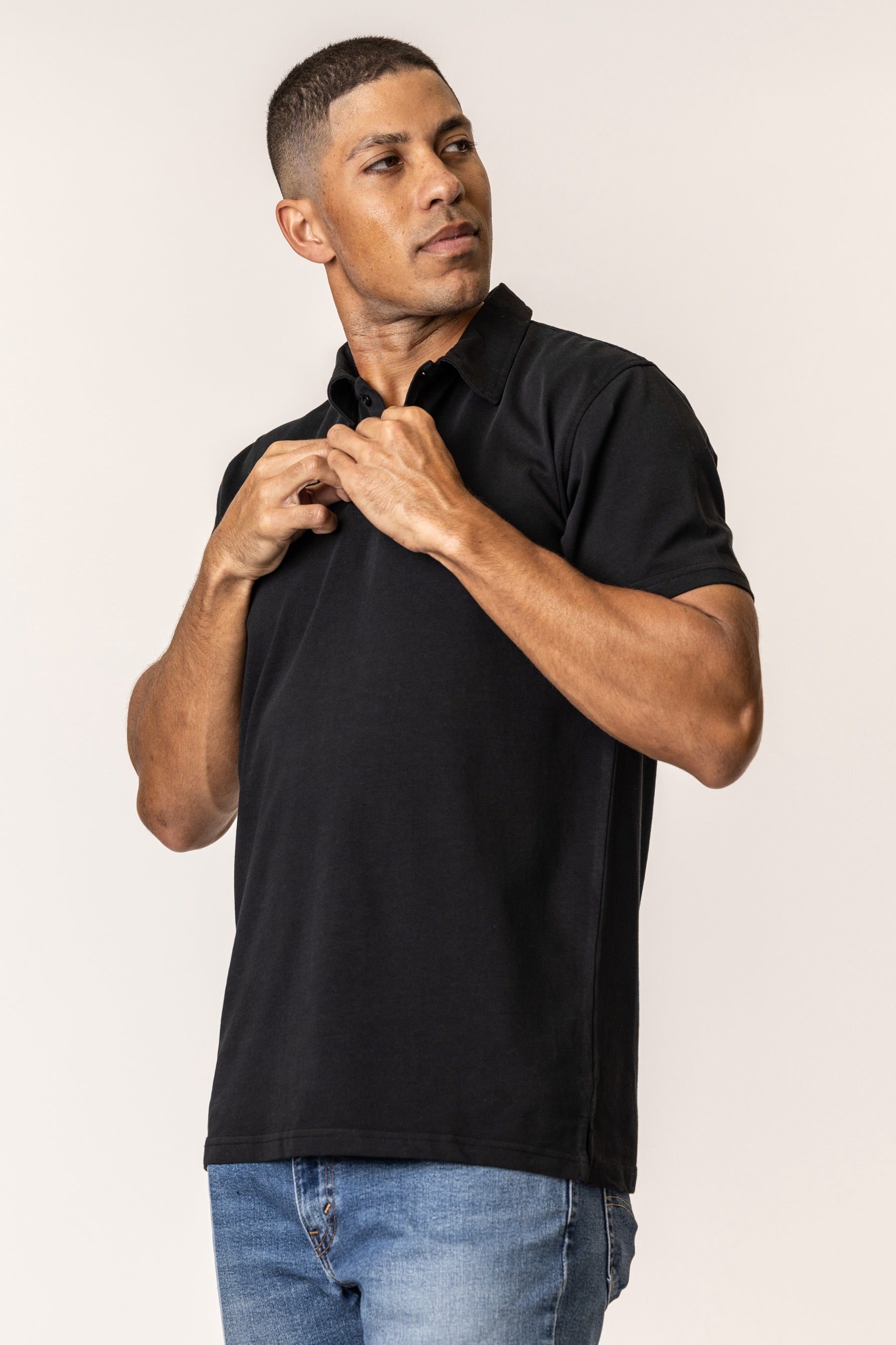 Regenerative Organic Cotton Polo for Men | Classic Fit