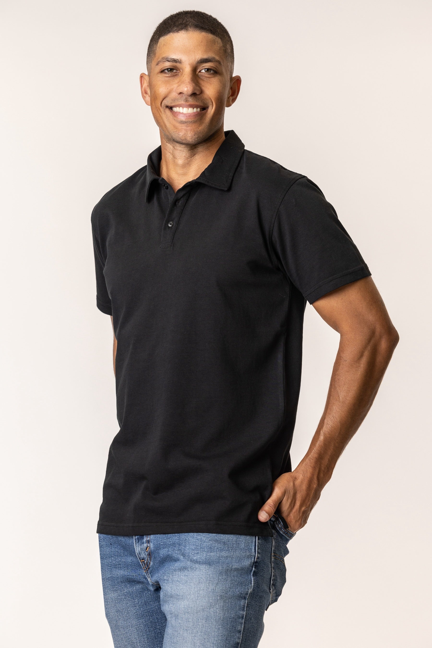 Regenerative Organic Cotton Polo for Men | Classic Fit