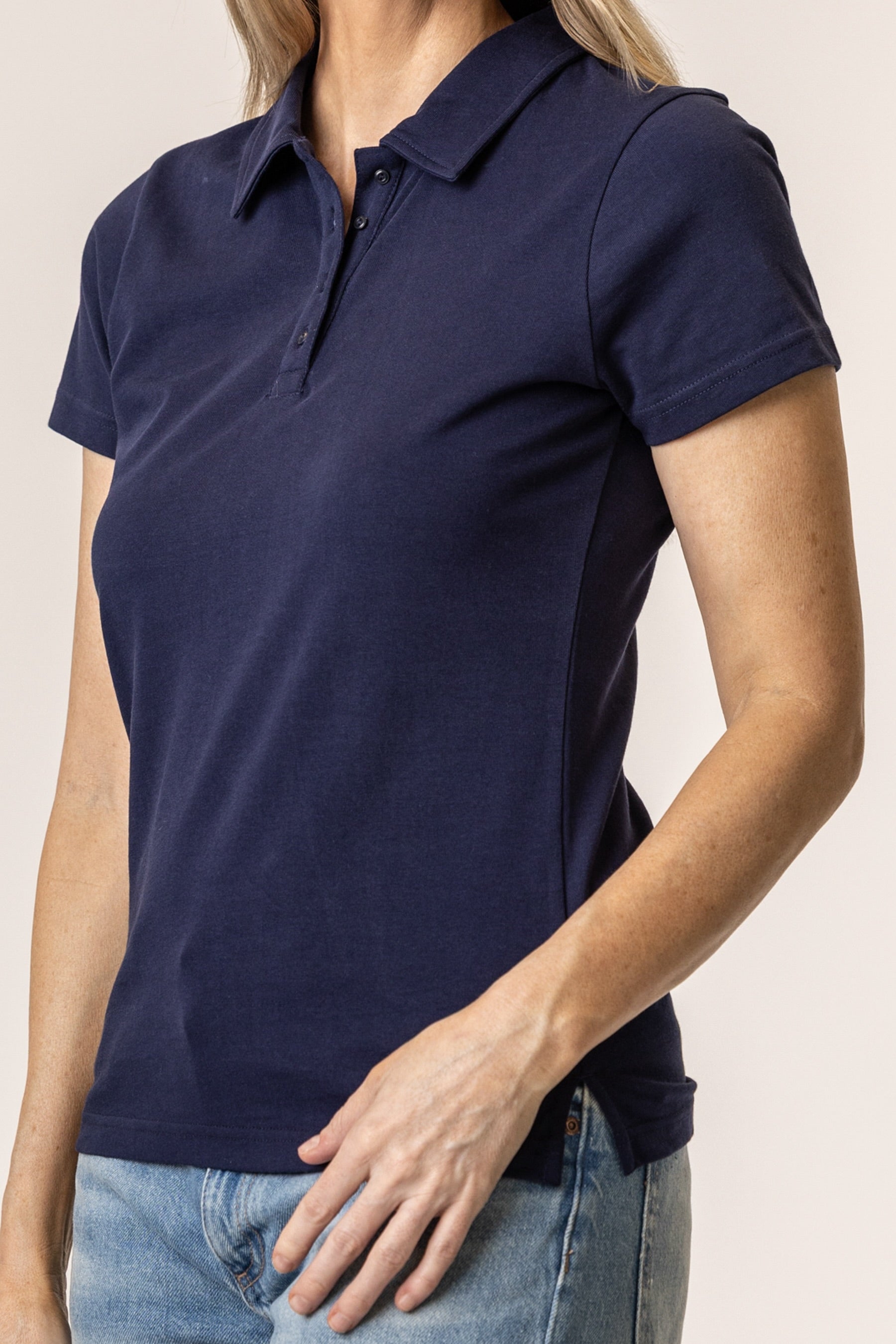 Regenerative Organic Cotton Polo for Women | Classic Fit