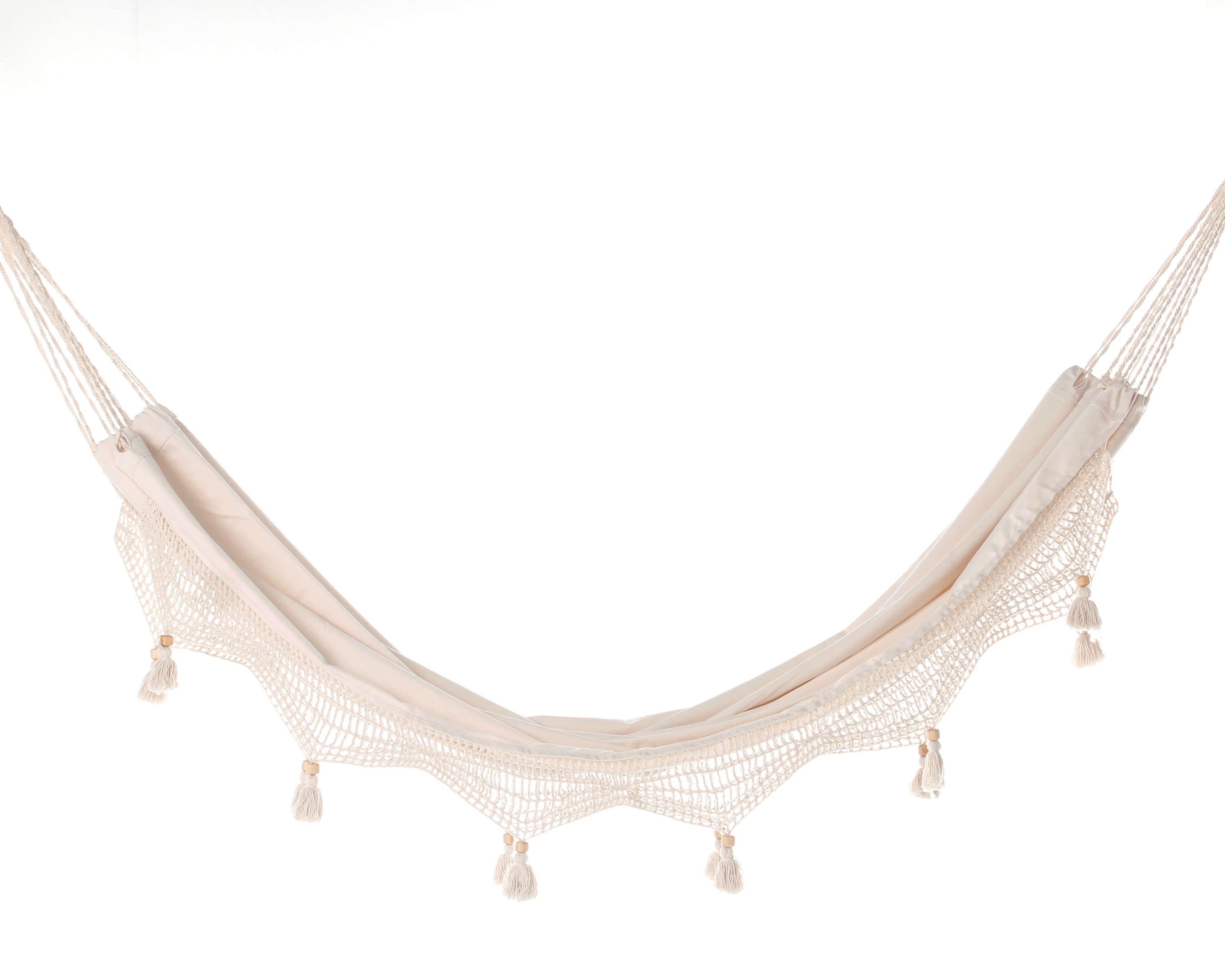 Boho Hammock With Crochet Fringe | DANIELLA