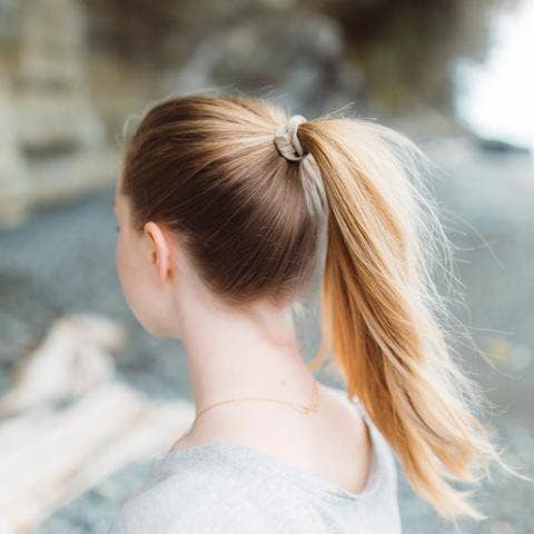 Plastic-free Flat Hair Ties - Blond