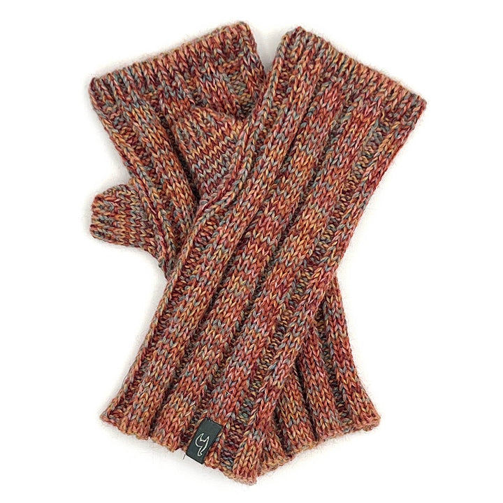 Alpaca Gloves - Accordion - Tumeric