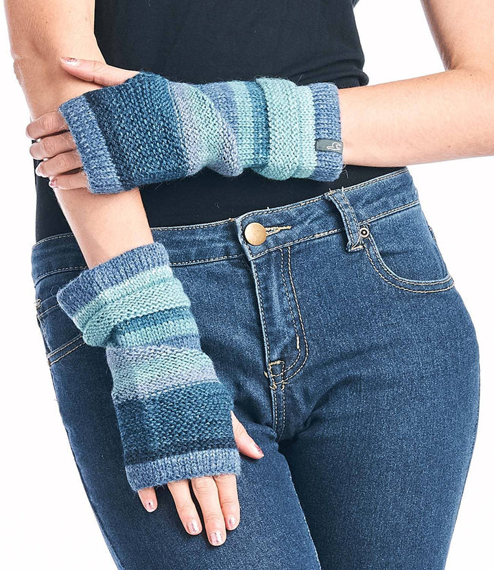 Alpaca Gloves - Colorado - Azul