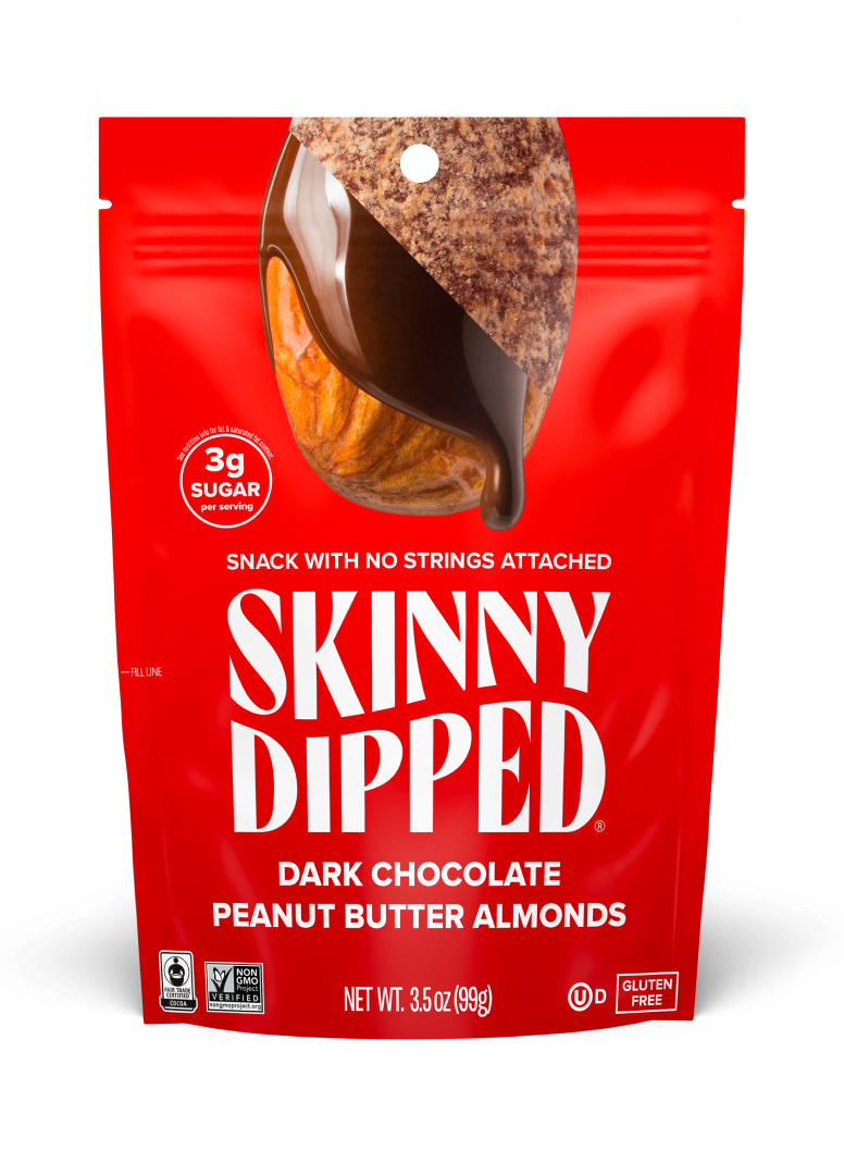 Dark Chocolate Peanut Butter Almonds Pouch, 3.5oz