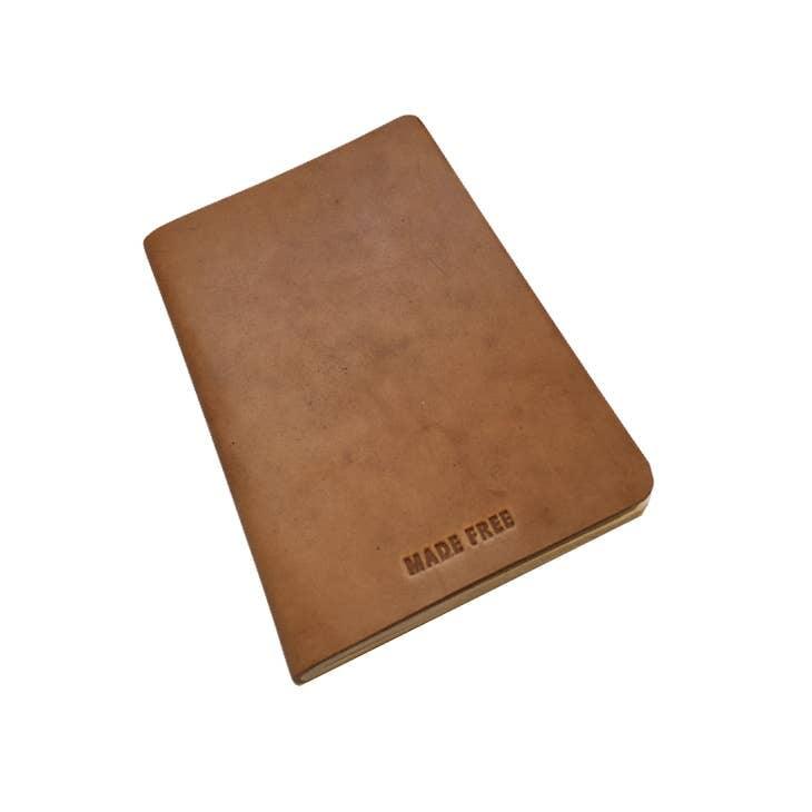 Camel Leather Journal - Ethical Trade Co
