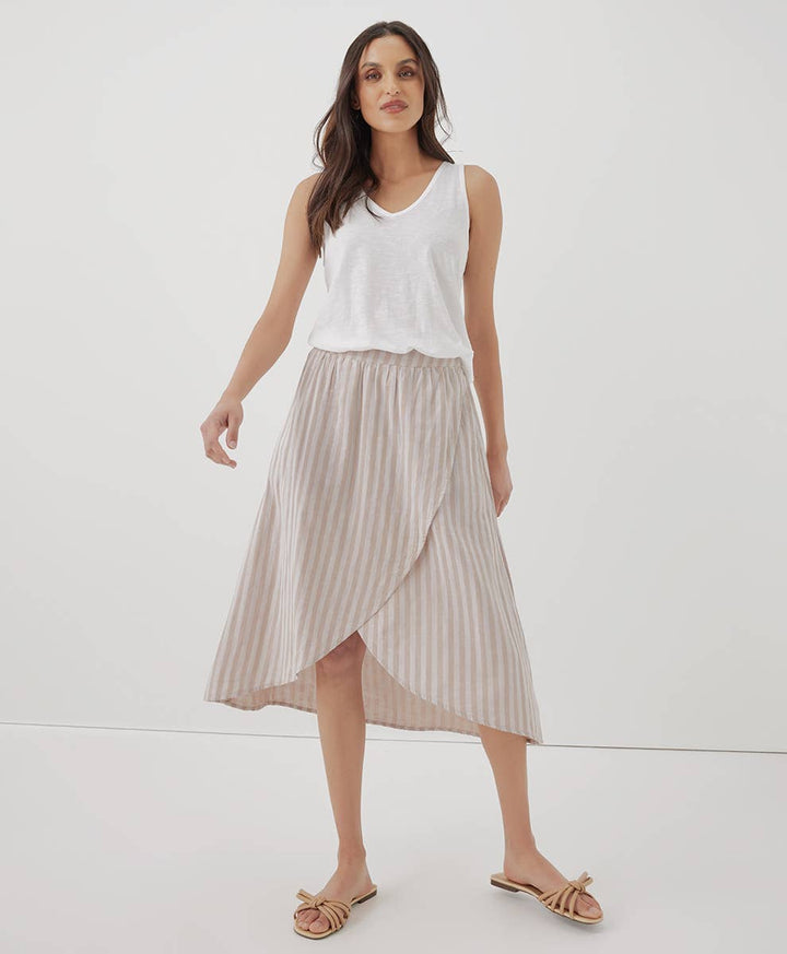 Coastal Wrap Skirt