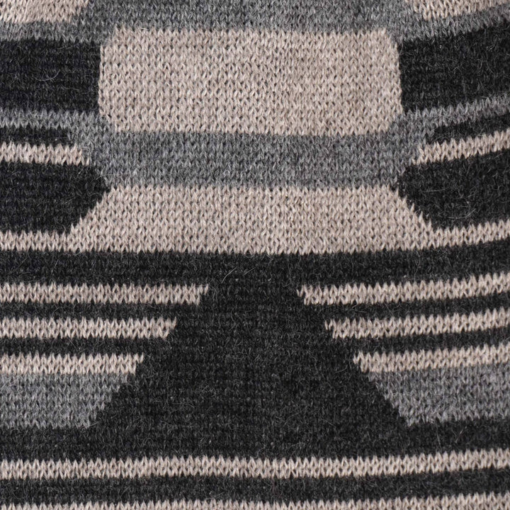 Alpaca Gloves - Incan - Monochrome