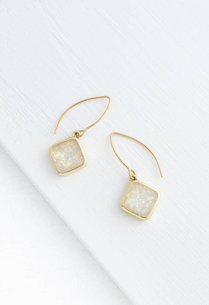 Clare Opal Earrings - Ethical Trade Co