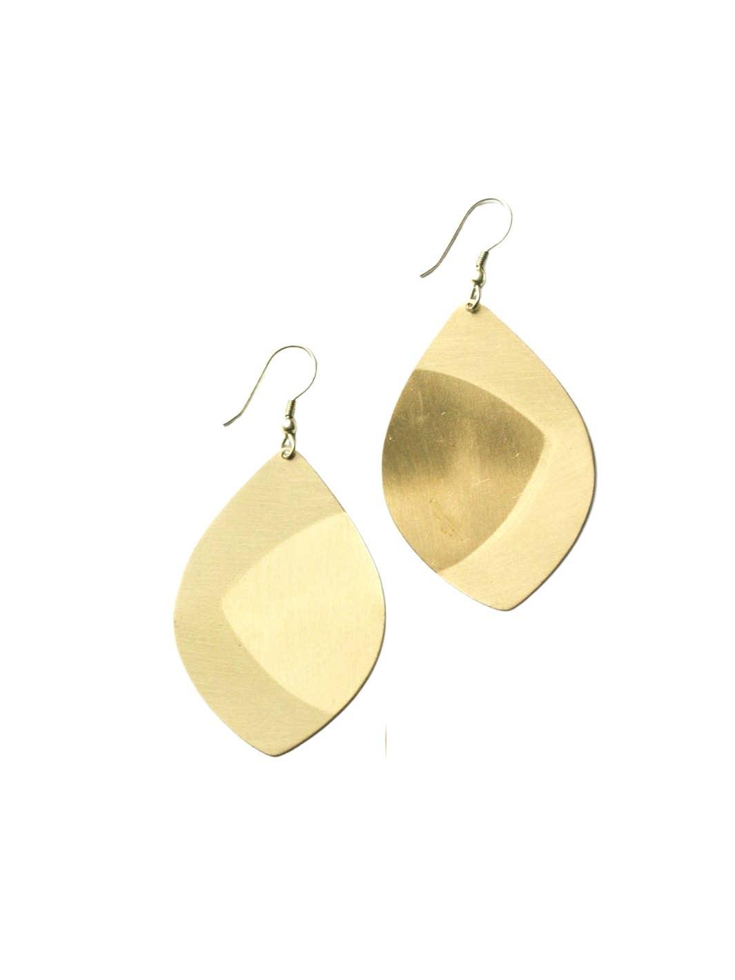 Convex Toned Earrings - Ethical Trade Co