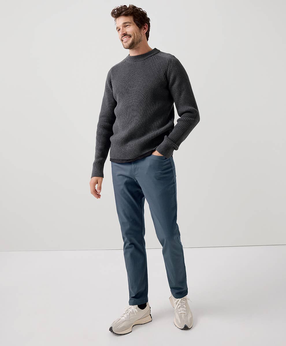 Men's Stretch Twill Denim 5-Pocket Pant