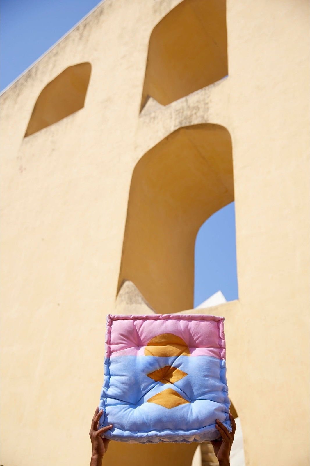 Mountain Top Floor Cushion