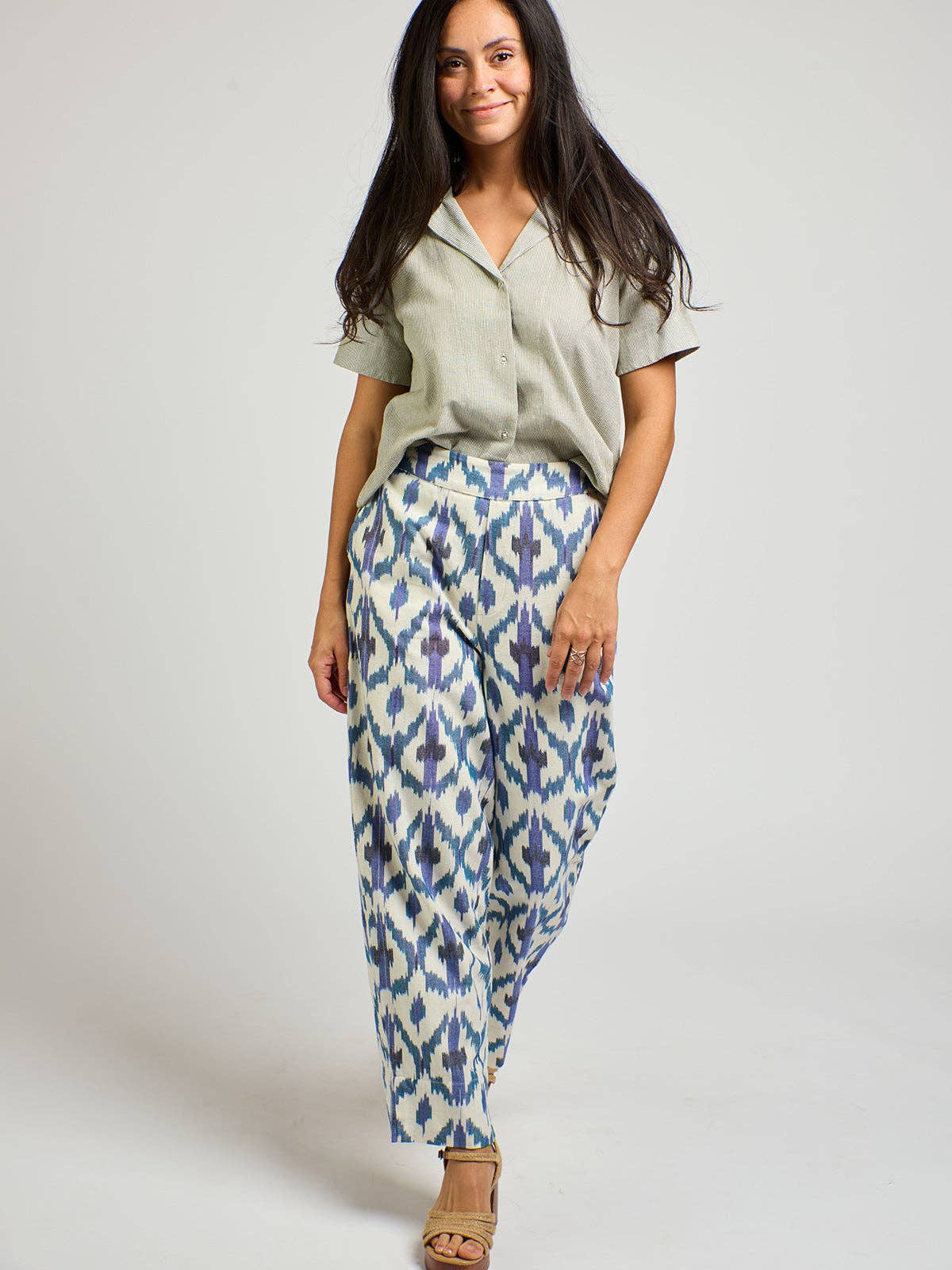 Tabitha Pant Seashore Ikat