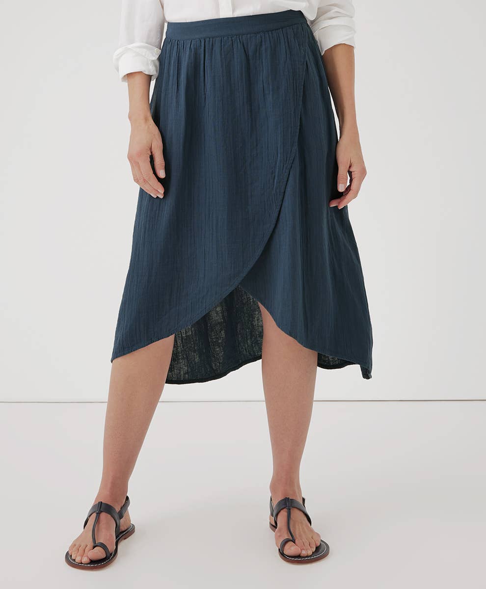 Coastal Wrap Skirt