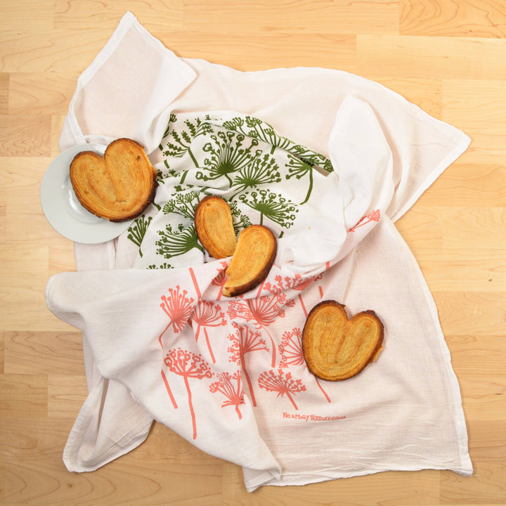 Flour Sack Dish Towel - Queen Anne's Lace