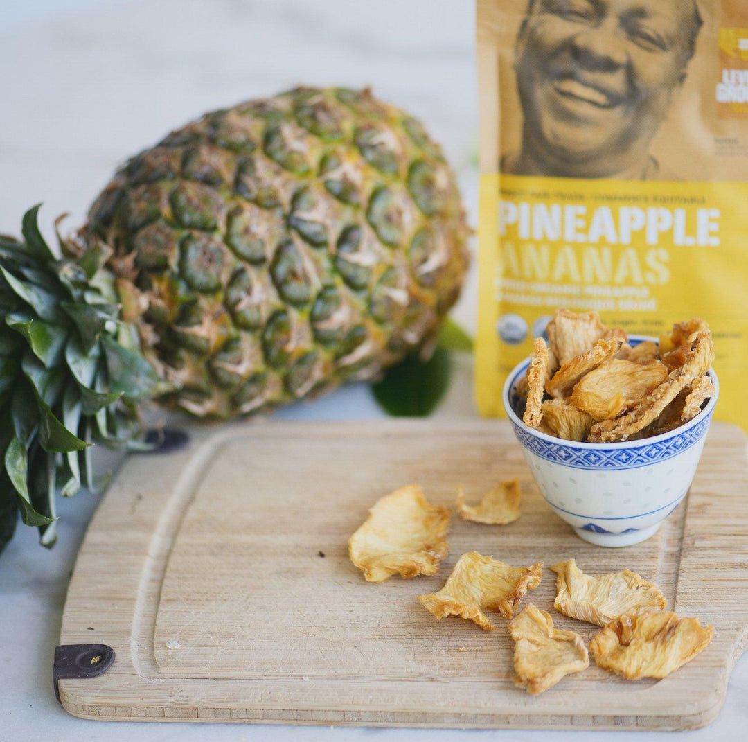 Level Ground Trading - Organic Dried Pineapple - Fruit - Ethical Trading Company
