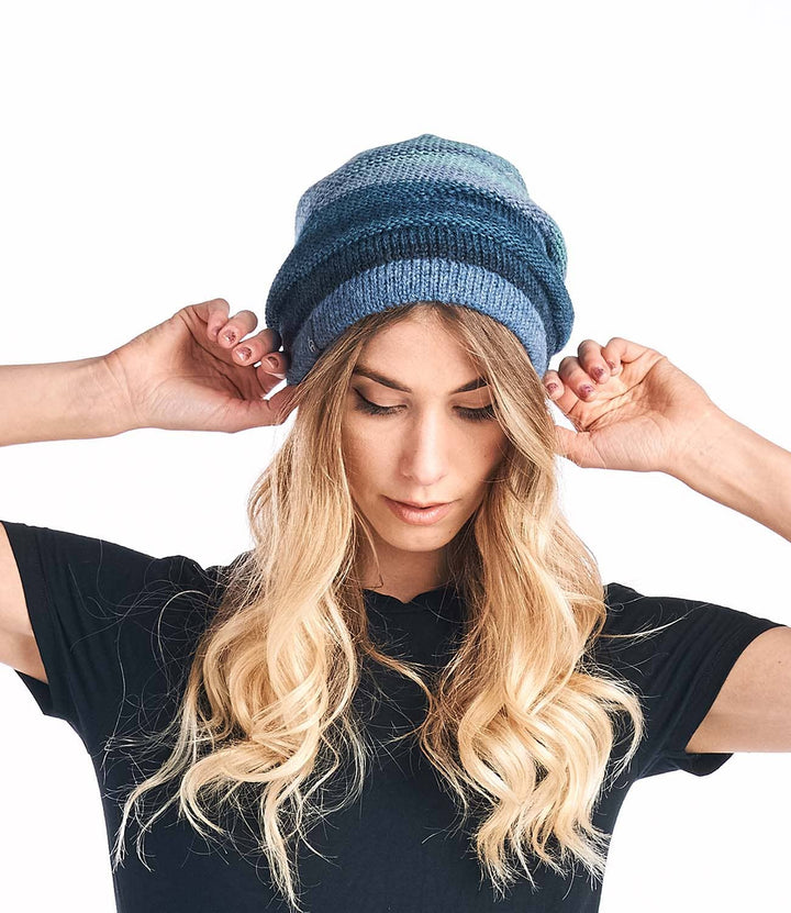 Alpaca Beanie - Colorado - Azul