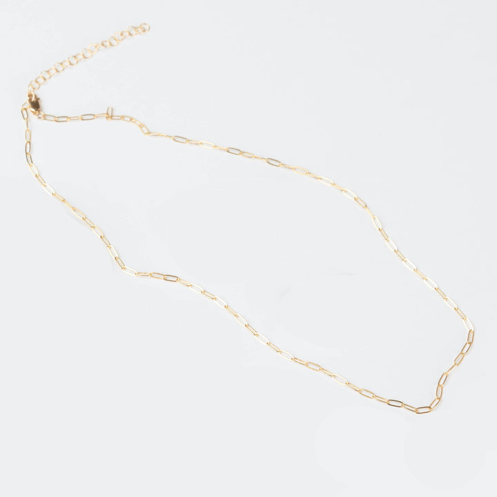 Elizabeth Everyday Paperclip Necklace