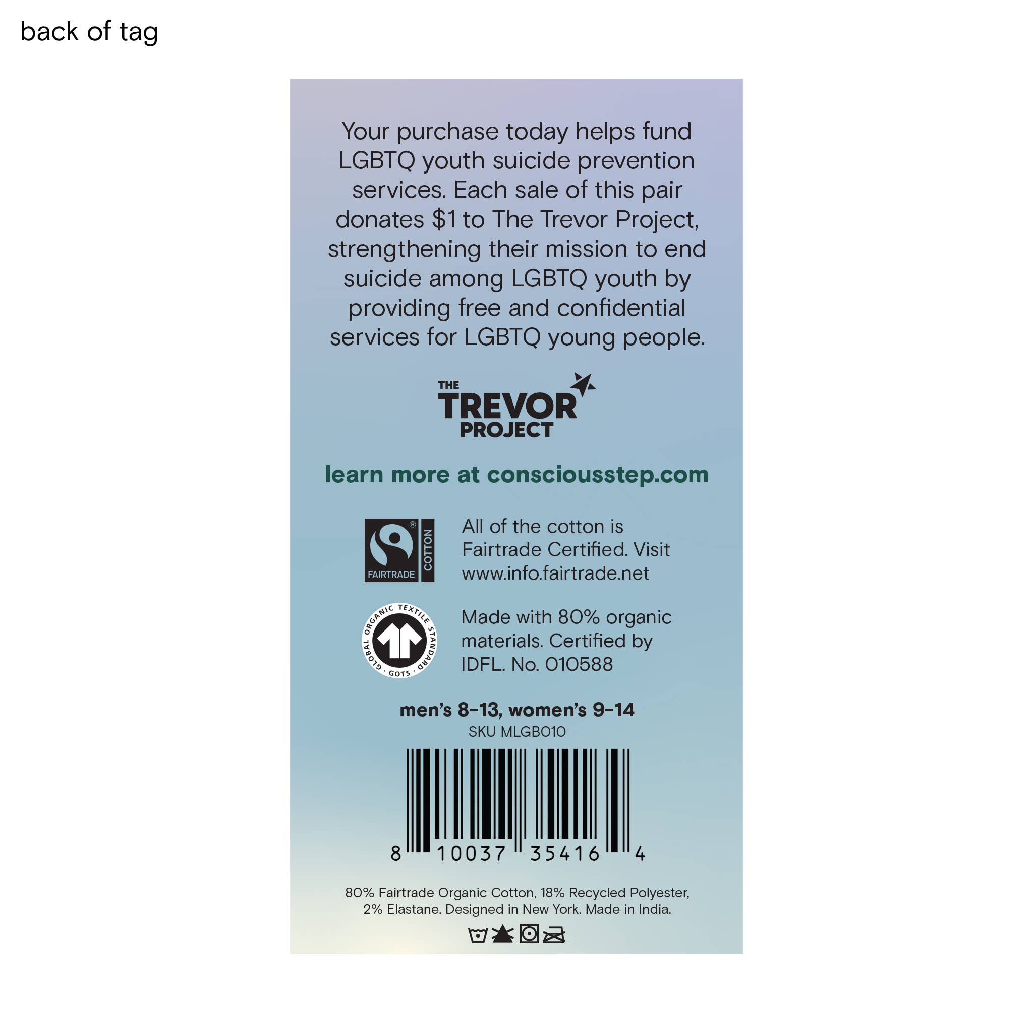 Socks that Save LGBTQ Lives (Black Hearts)