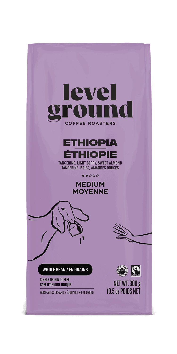 Ethiopian Medium Roast Coffee Level Ground