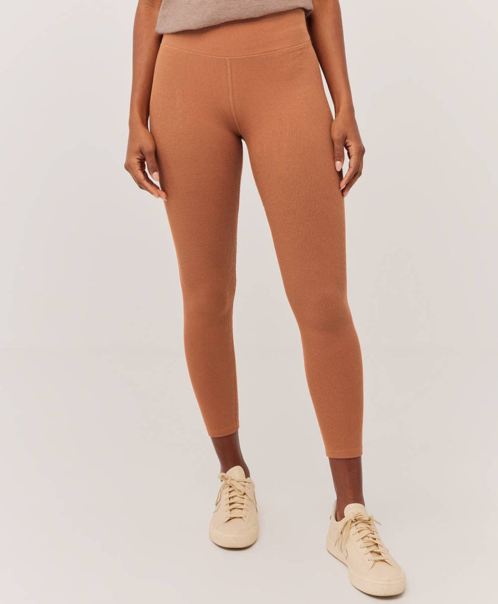 Ribbed High Waist Legging