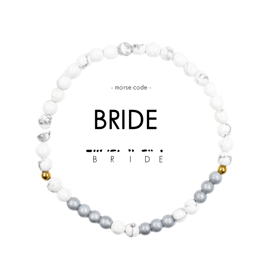 Morse Code Bracelet | BRIDE