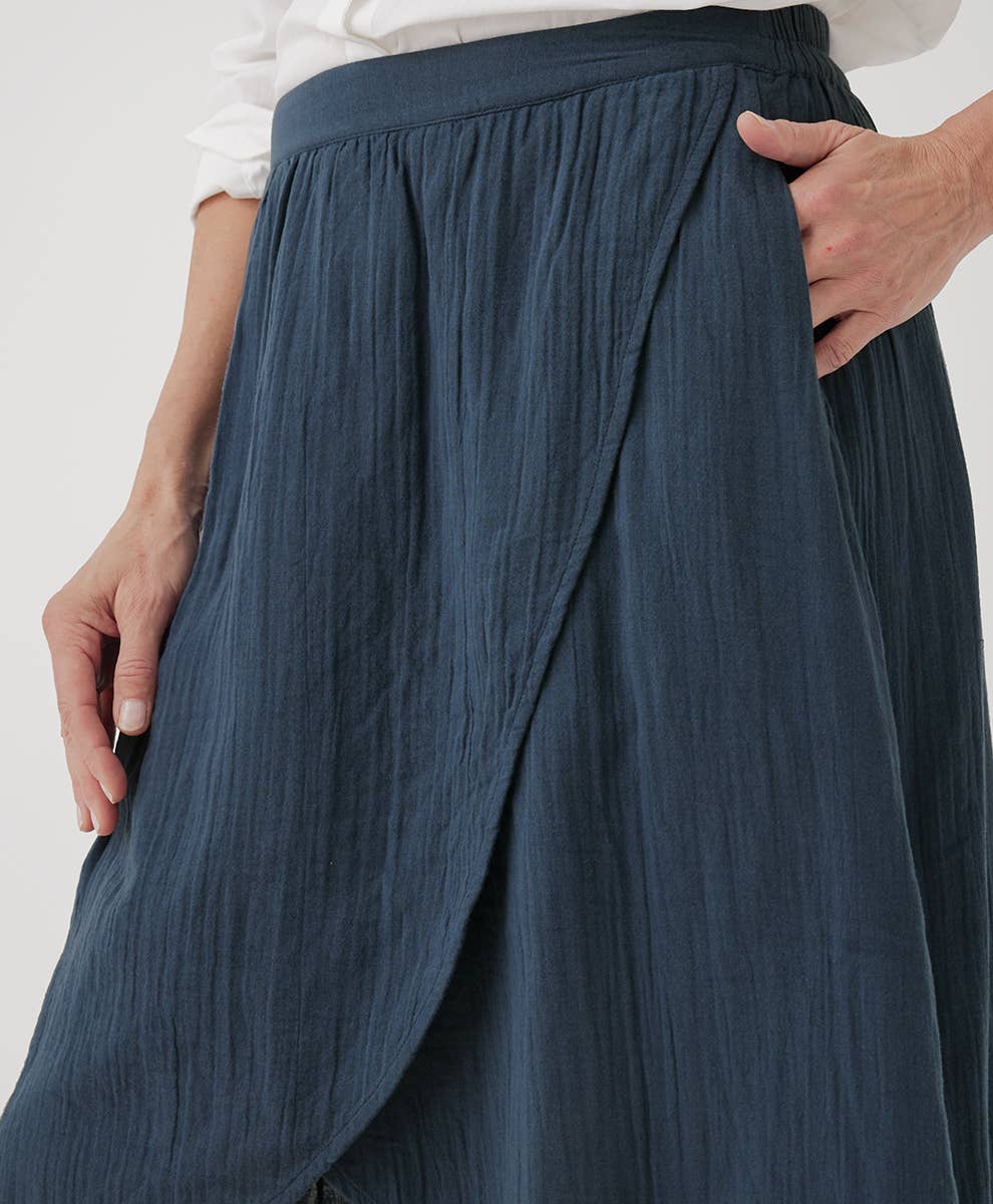 Coastal Wrap Skirt