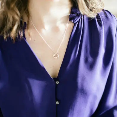 Beautiful Mess Sterling Necklace