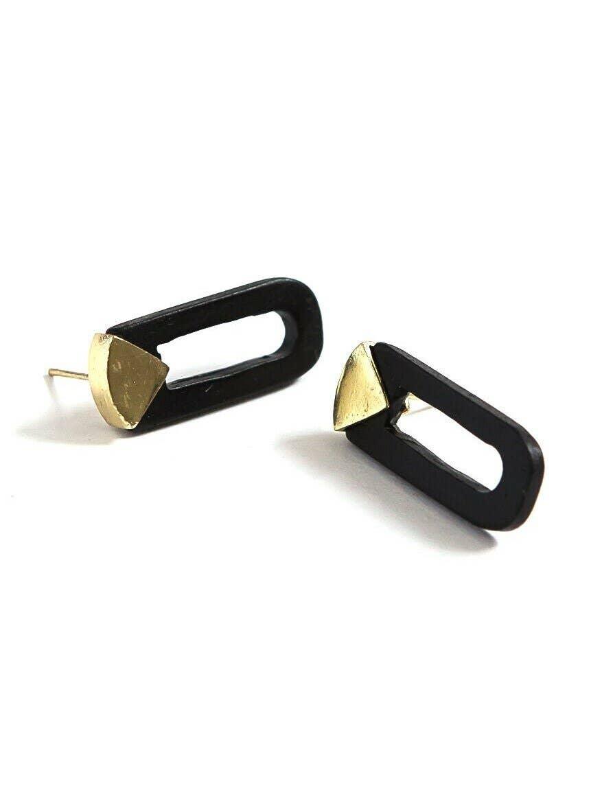 Fair Anita - Justice Horn Studs - Ethical Trade Co