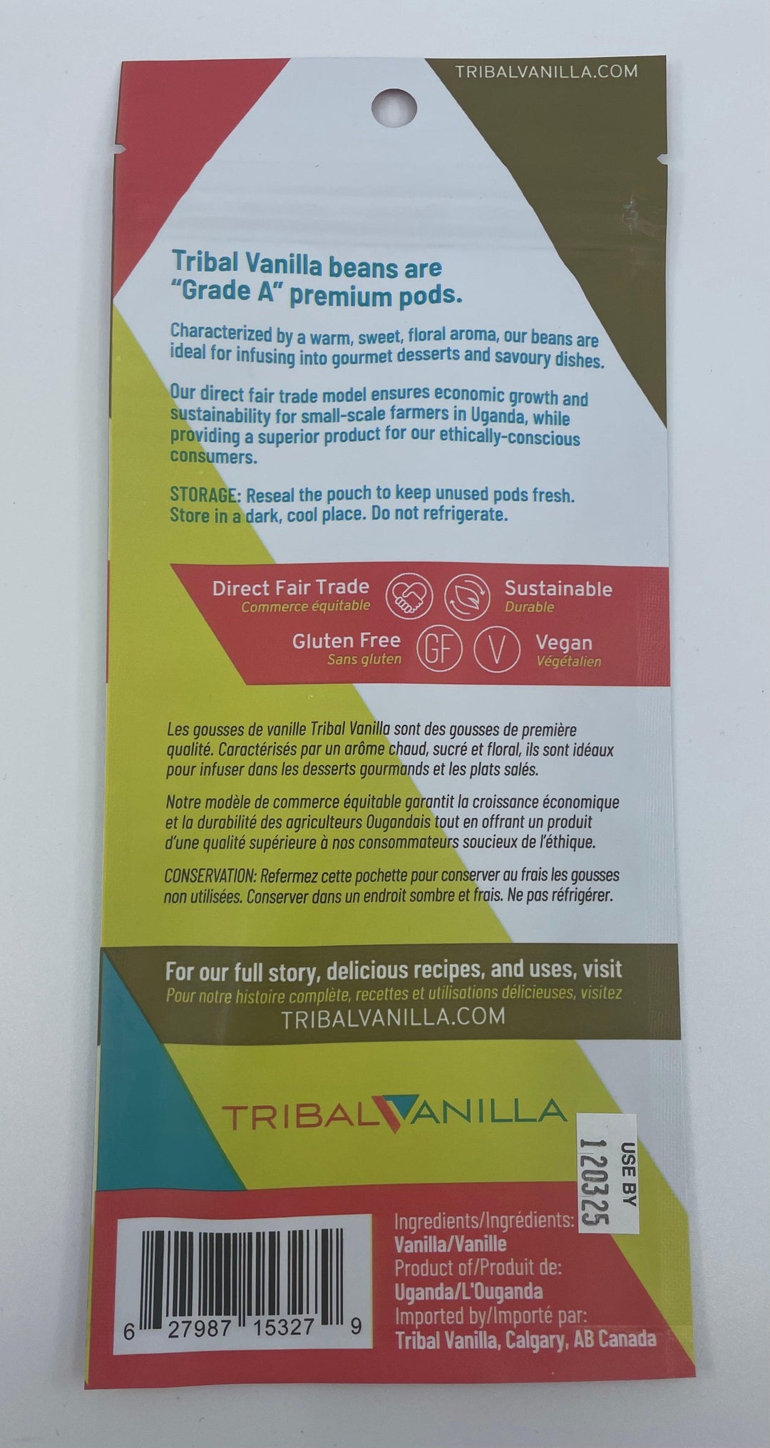 Fair Trade Vanilla Beans Grade A (2 Pod Package) - Ethical Trade Co