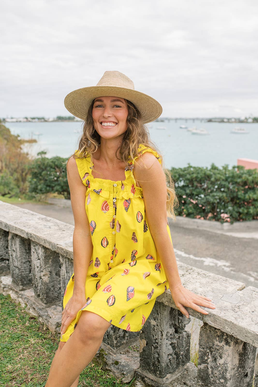 Shell Pompano Dress