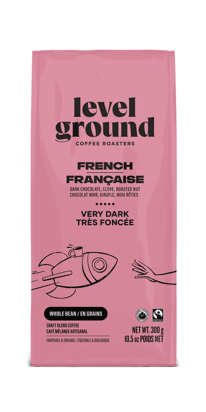 French Roast Coffee Level Ground
