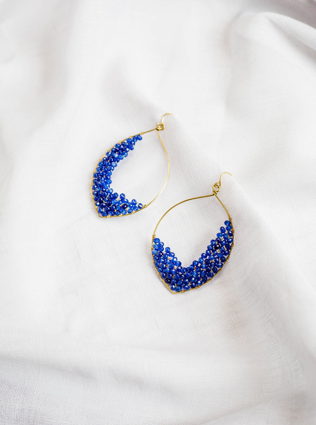 Gold Drop Earrings - Ethical Trade Co