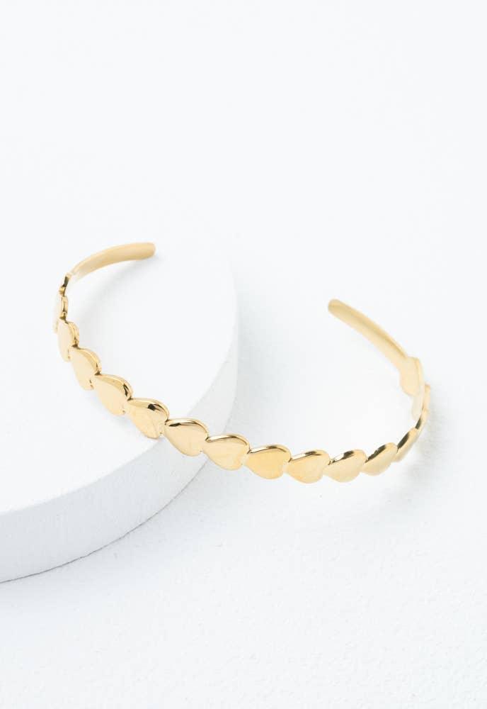 Heart to Heart Cuff Bracelet - Ethical Trade Co