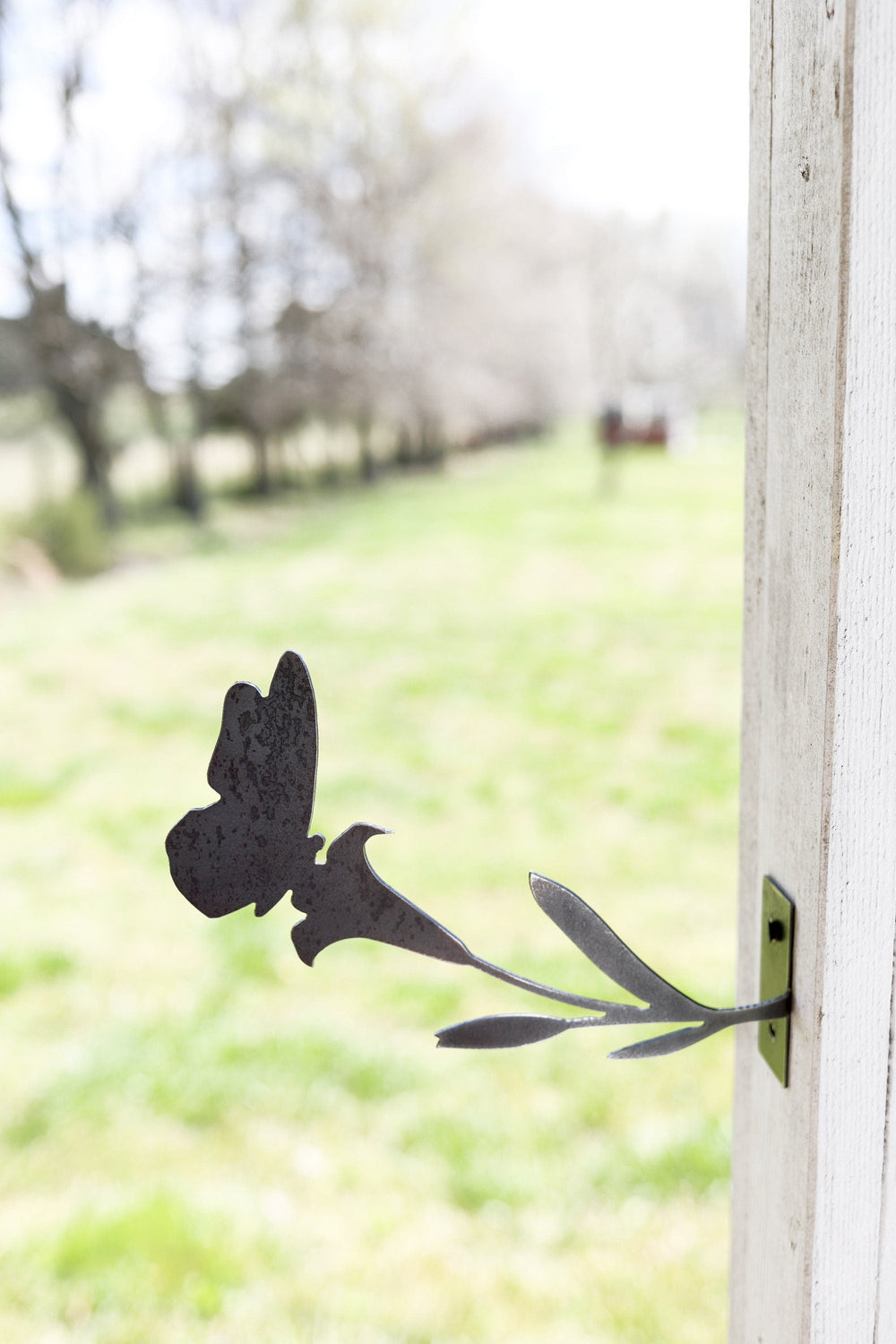 Butterfly Flower Statue