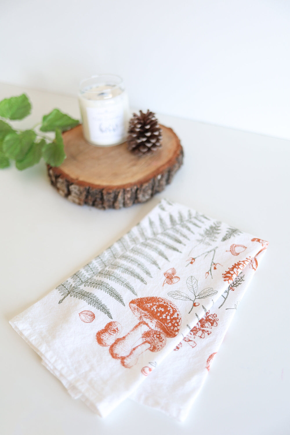 Forest Floor Tea Towel