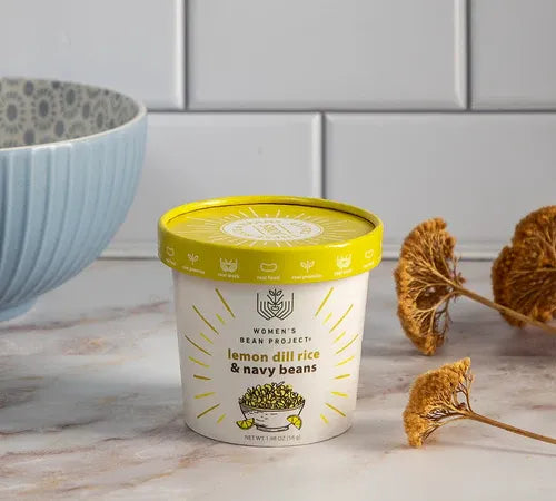 Instant Lemon Dill Rice with Navy Beans