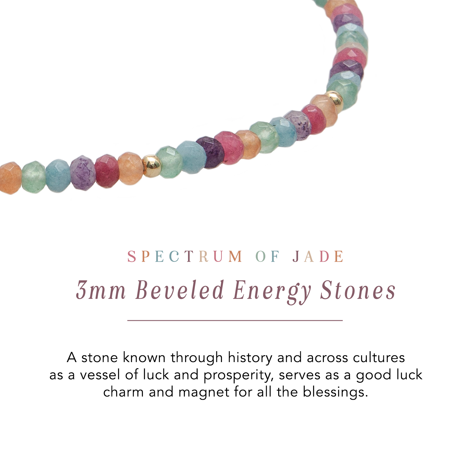 Lucky Charm 3mm Healing Necklace