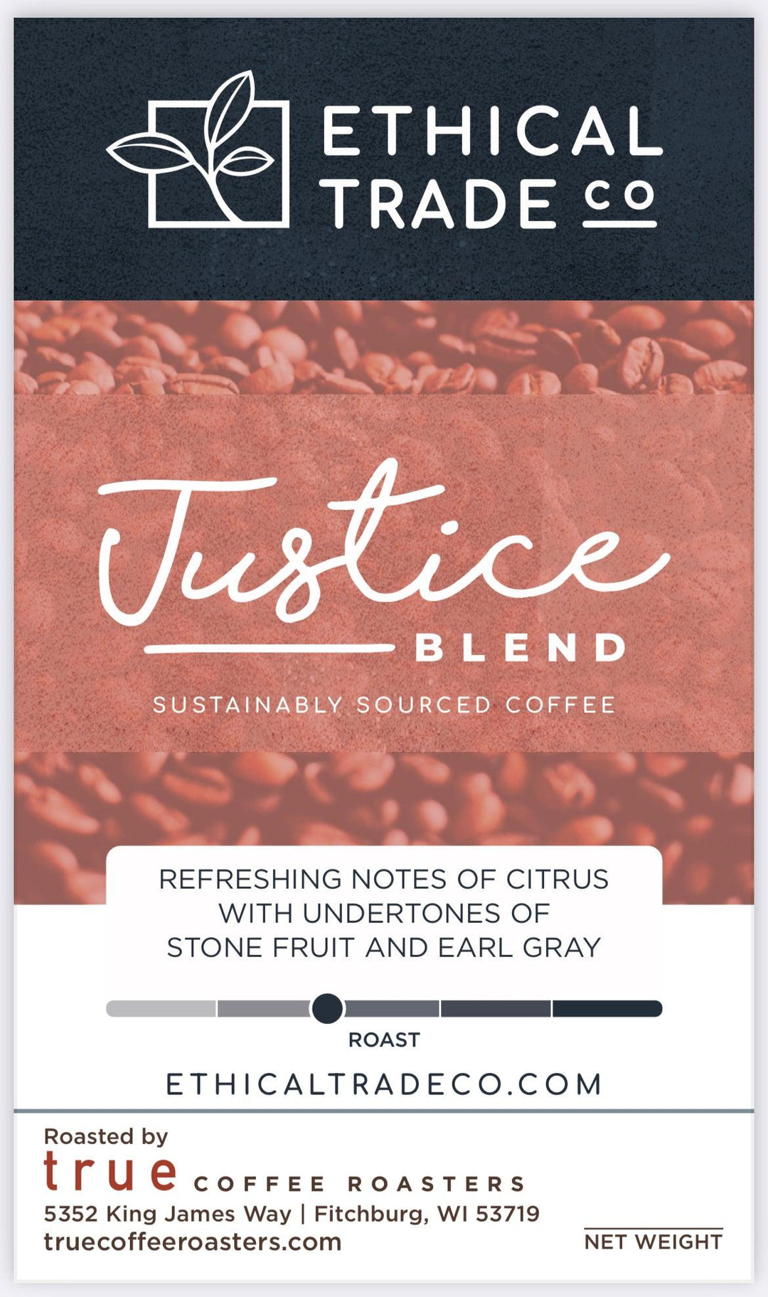 Justice Blend Coffee 16oz - Ethical Trade Co