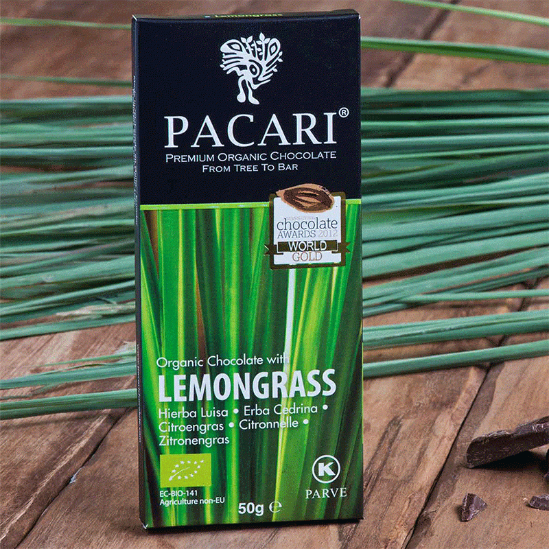 Lemongrass Organic Chocolate Bar - Ethical Trade Co