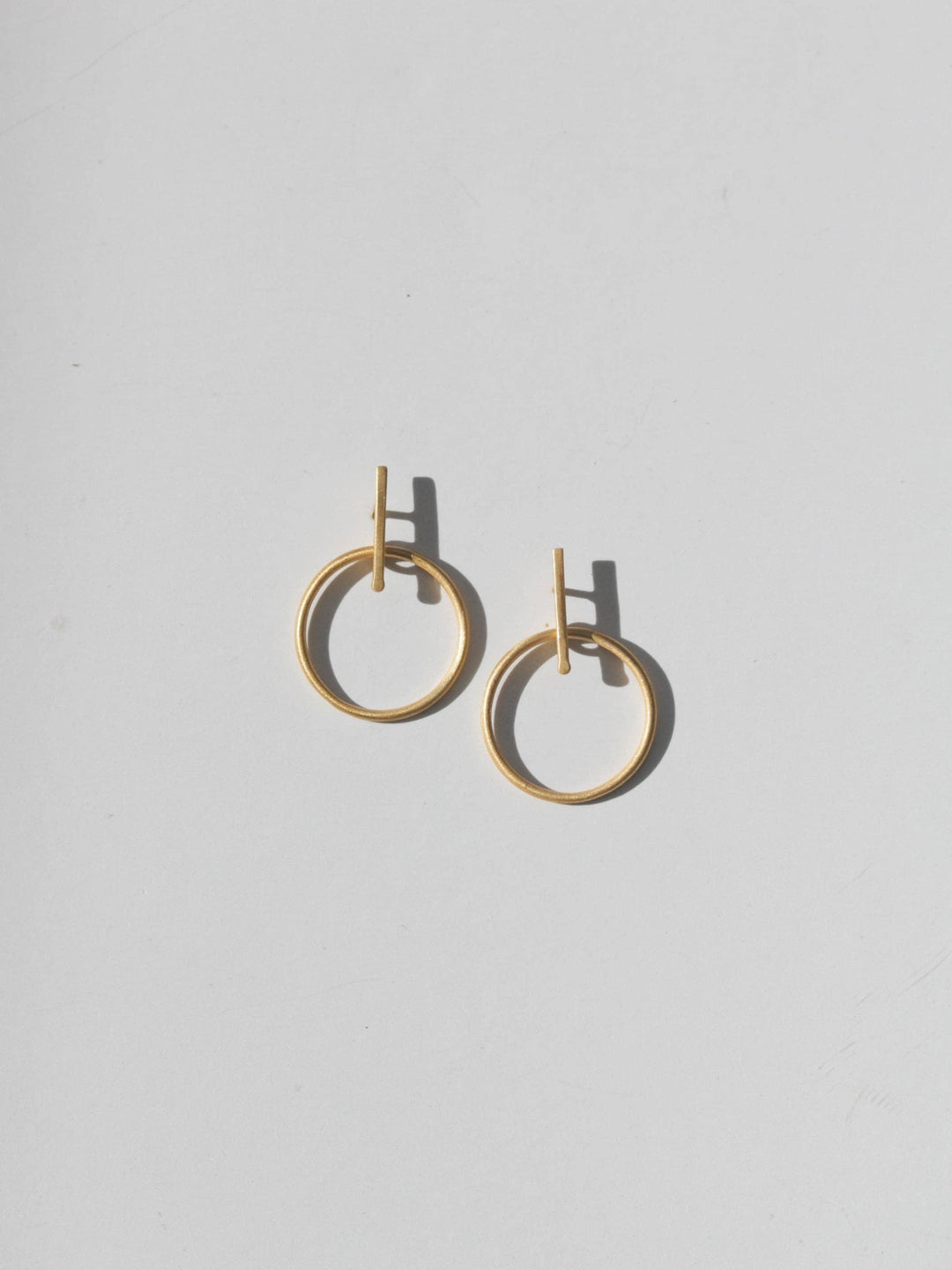 Luxe Gold Outline Earrings - Ethical Trade Co