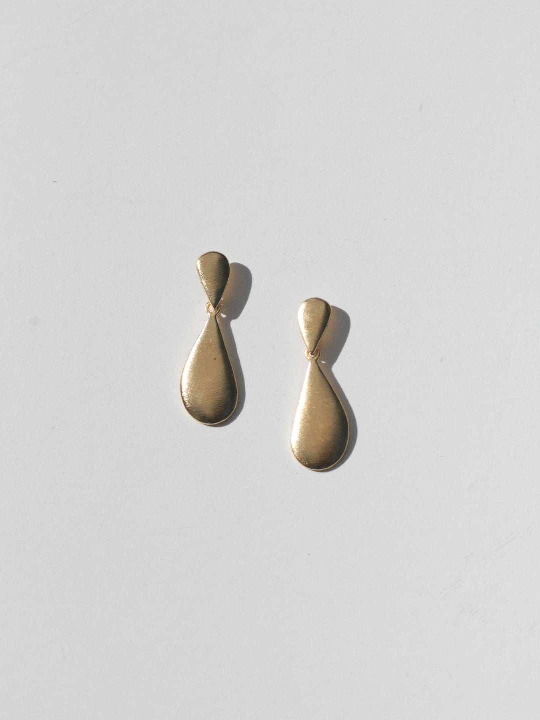Luxe Gold Teardrop Earrings - Ethical Trade Co