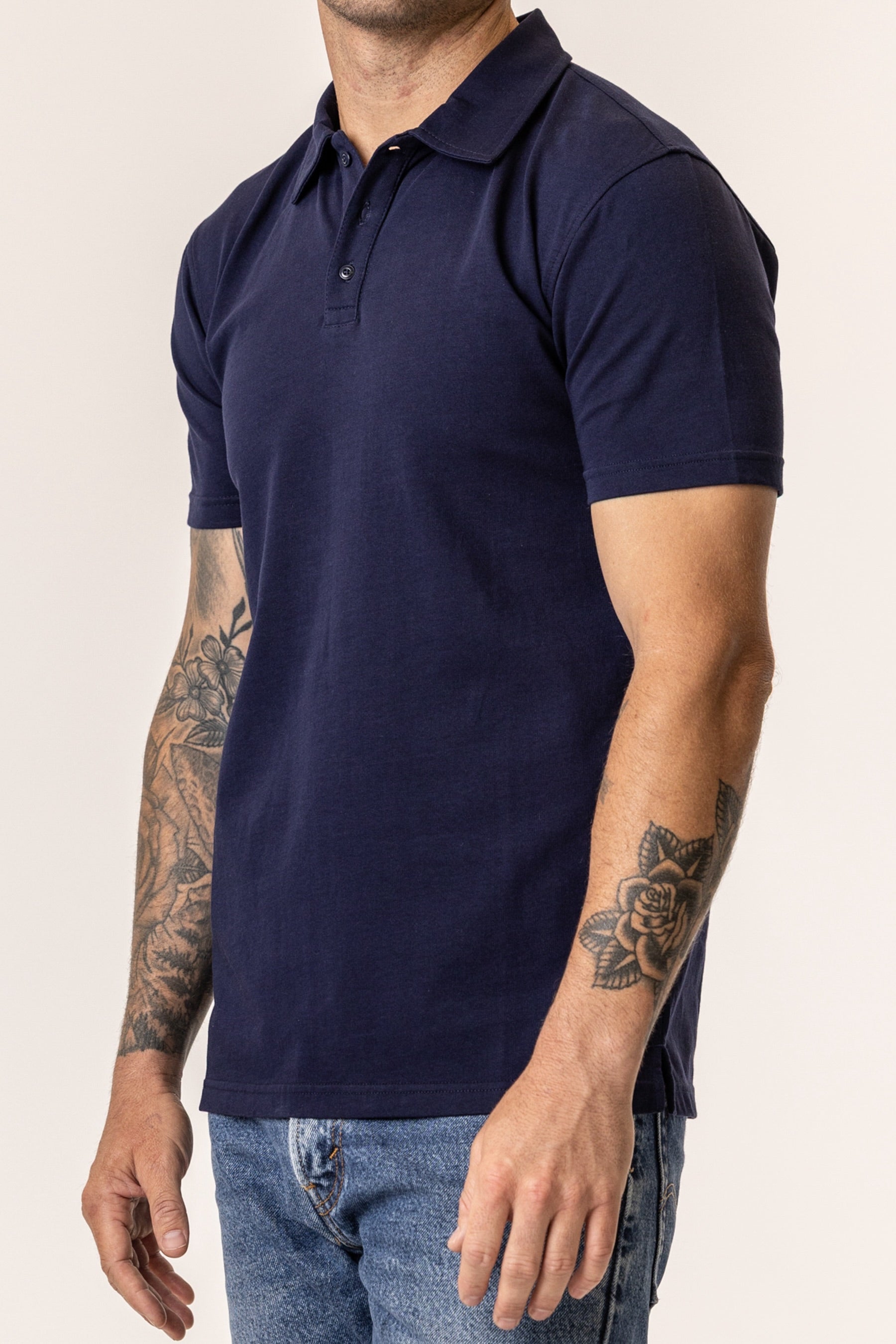 Regenerative Organic Cotton Polo for Men | Classic Fit