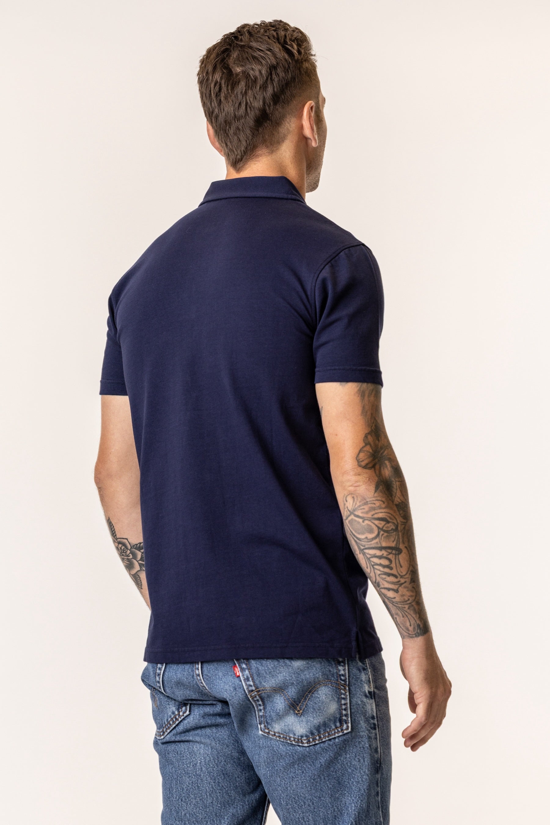 Regenerative Organic Cotton Polo for Men | Classic Fit